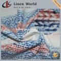 4238 8*8 Printed Garment Use Cotton Linen Fabric